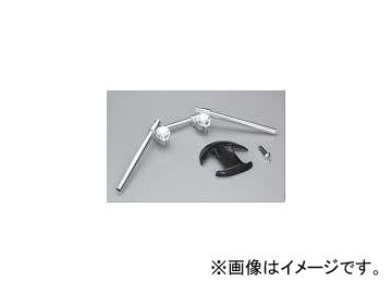 2輪 ハリケーン ジュラルミン セパレートハンドルkit ステムカバーなし HS6010 JAN：4936887006292 ヤマハ T-MAX 〜2007年