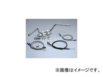 2輪 ハリケーン POLICE4型 ハンドルkit ブレーキホース オリジナル フルステンレス製 HBK604AS-01 JAN：4936887004656 ホンダ VFR800 200