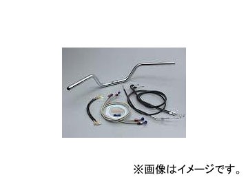 2輪 ハリケーン POLOCE3型 ハンドルkit ブレーキホース オリジナル