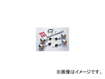 2輪 ハリケーン ミニブレットウインカーkit ステムマウント HA5421C-01 JAN：4936887638325 クリア ホンダ ジョーカー50/90の通販は