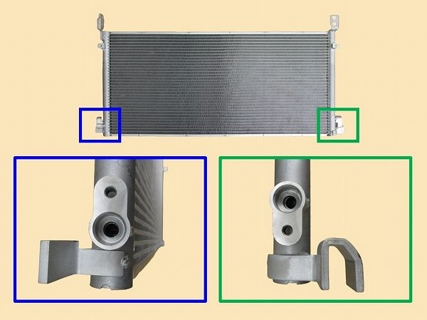 国内優良メーカー コンデンサー トヨタ ハリアー AXUP85 A25AFX AT