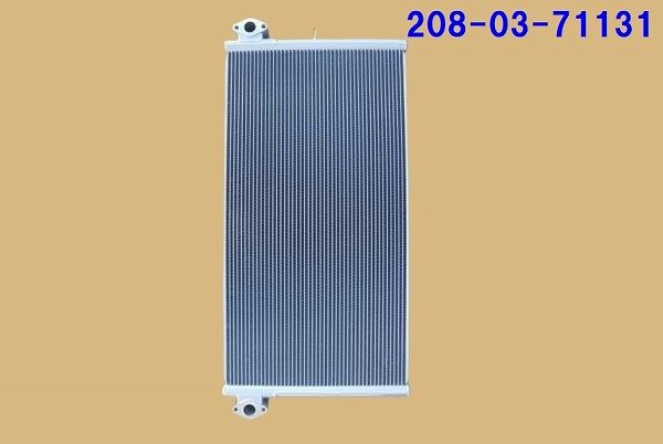 国内優良メーカー 重機オイルクーラー コマツ 油圧ショベル 参考純正品番：208-03-71121