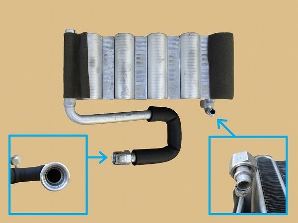 国内目ざましい製造会社 エバポレーター ホンダ アクティ 捲線のみ 引き合い純然たる品番：80211-SJ6-013