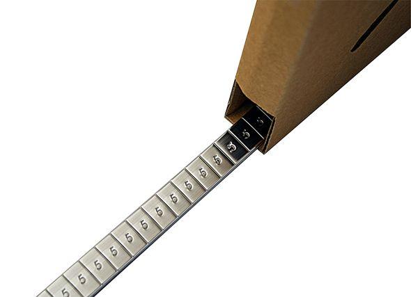 泉産業貿易 鉛製接着式バランスウェイト ロールタイプ 5g 白テープ 入数：5kg×3巻 ST NO.2/RL-W