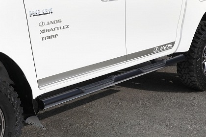 JAOS/ジャオス サイドステップ トヨタ ハイラックス 125系 2017年09月〜 ブラック B172096BK