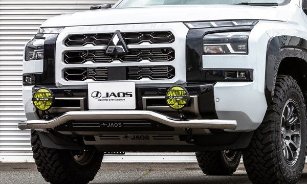 JAOS/ジャオス フロントスキッドバー 三菱 トライトン LC2T系 2024年02月〜 ポリッシュ/ブラック B150367B 57,884円