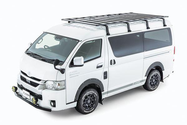 JAOS/ジャオス フラットラック トヨタ ハイエース 200系 1470×2950 ハイルーフ用 B411850WL
