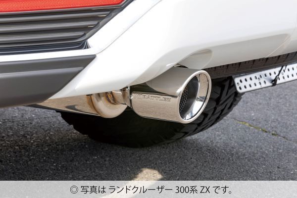 JAOS/ジャオス BATTLEZ マフラー ZS トヨタ ランドクルーザー B702051B