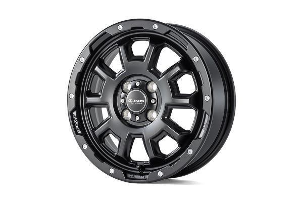 JAOS/ジャオス ADAMAS BL5 ホイール マットブラック 15×5.0J＋46 4H100.0 入数：1セット(4本) B901550MB×4