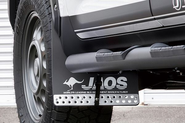 JAOS/ジャオス マッドガードIII トヨタ ランドクルーザー 300系 GRスポーツ、VX、AX、GX 2021年08月〜 ブラック フロントセット B622052F