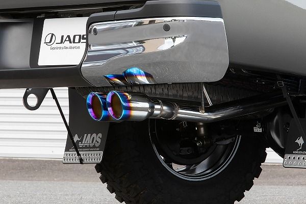 JAOS/ジャオス BATTLEZ マフラー ZS-2 TC トヨタ ハイラックス 125系 2020年08月〜 チタンカラーテール B701098TC