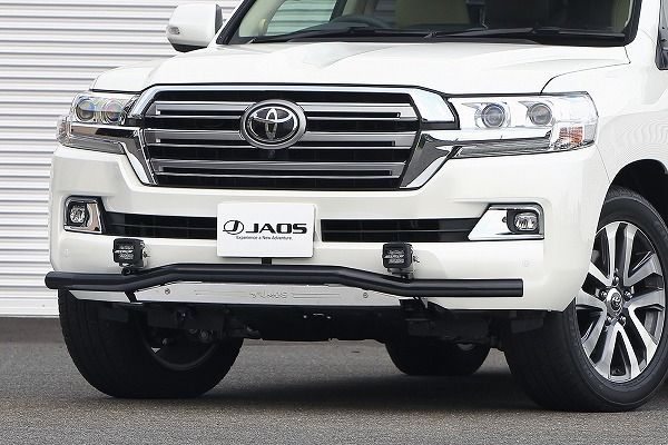 JAOS/ジャオス フロントスキッドバー トヨタ ランドクルーザー 200系 2015年08月〜 ブラック/ブラスト B150050C