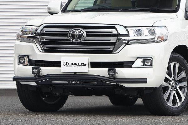 JAOS/ジャオス フロントスキッドバー トヨタ ランドクルーザー 200系 2015年08月〜 ブラック/ブラック B150050D