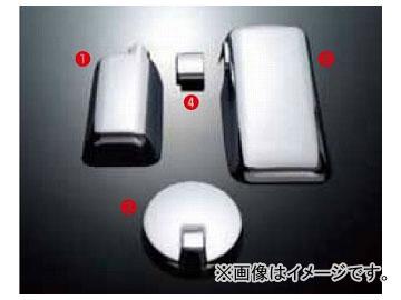 ジェットイノウエ ミラーカバー 三菱ふそう NEWスーパーグレート/ブルーテックスーパーグレート 2007年04月〜 クロームメッキ 入数：4点セット 570655の通販は