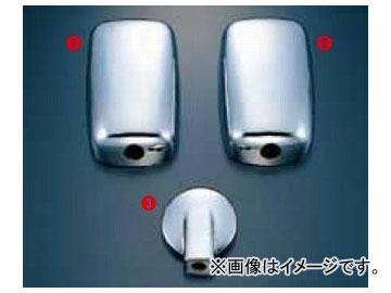 ジェットイノウエ ミラーカバー マツダ タイタン 1995年05月〜2000年05月 クロームメッキ 入数：3点セット 570602