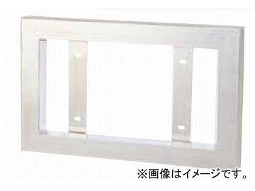 ナンバープレート枠大型用50mm 角パイプ ジェットイノウエ JET 501117 DXナンバープレート枠 大型用50mm