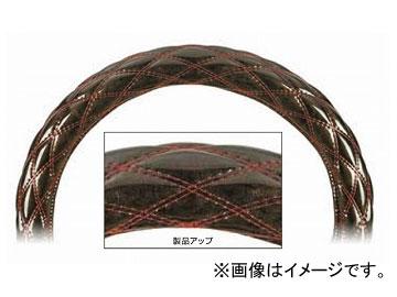 ジェットイノウエ モコモコハンドルカバー ロイヤルブラック/赤糸 ダブルステッチ 太巻き 選べる7サイズ