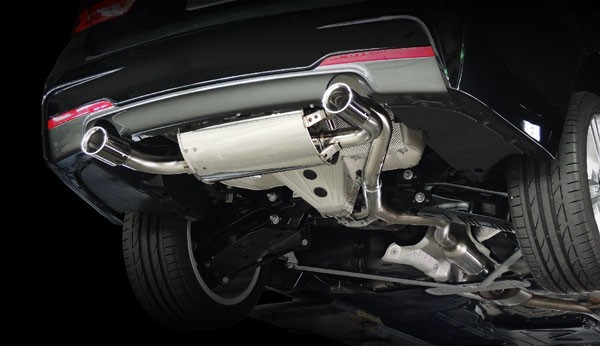 柿本改 einsatz s-622 マフラー ブラッククロームテール E6B3021B BMW 3シリーズ セダン (F30) DBA-8E15 B38B15A ターボ 2WD(FR) 8AT 150の通販は