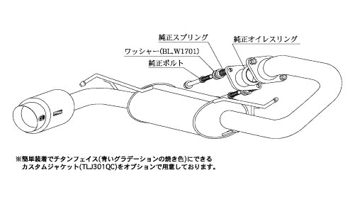 柿本改 hyper GTbox Rev. マフラー T413100 トヨタ ブレイド DBA