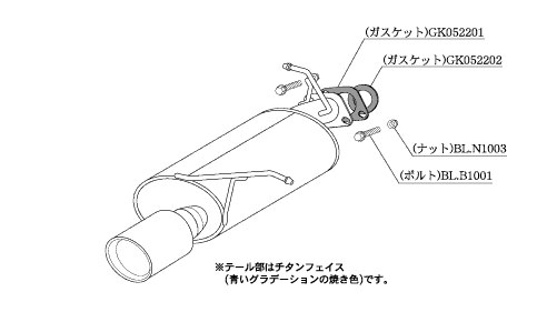 柿本改 Class KR マフラー Z71330 マツダ デミオ 排気系