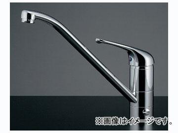 カクダイ シングルレバー混合栓（分水孔つき） 品番：117-031K