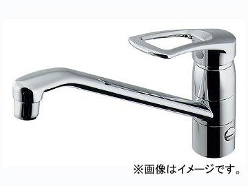 カクダイ シングルレバー混合栓（分水孔つき） 品番：117-063-180 JAN：4972353032792