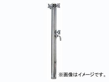 カクダイ ステンレス双口混合栓柱 品番：624-204 JAN：4972353007820