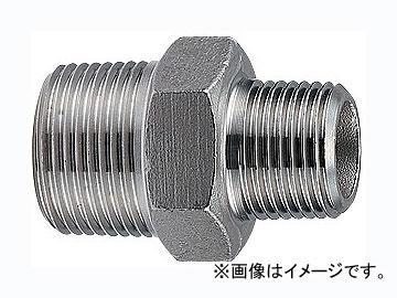 カクダイ ステンレス六角ニップル 品番：6474-50X40 JAN：4972353646876