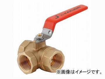 カクダイ 三方ボールバルブ 品番：6508-13 JAN：4972353650804