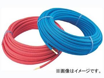 カクダイ 保温材つき架橋ポリエチレン管（赤） 10A 品番：672-110-50R JAN：4972353672257