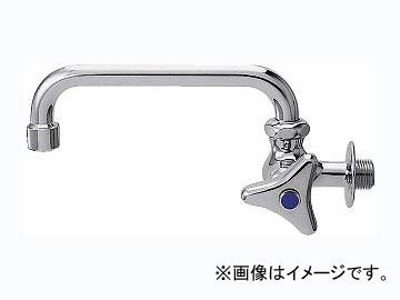 カクダイ 泡沫横形自在水栓 品番：7072-13X240 JAN：4972353707249