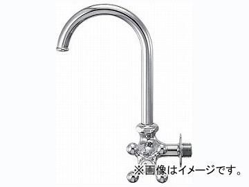 カクダイ 横形スワン水栓 品番：7080F-13 JAN：4972353708055の通販は 5,310円