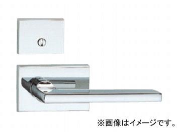 川口技研/KAWAGUCHI 62YB 横長角座クローム 内締錠 Pタイプ（角サムターン座） LVS-62-3PYB-Cr