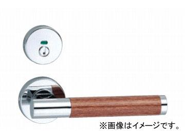 川口技研/KAWAGUCHI 81 丸座クローム＋レディッシュブラウン 表示錠 NDタイプ（丸サムターン座） LVS-81R-4ND-Cｒの通販は