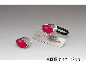 2輪 キジマ テールランプ ミニミニキャツアイ メッキ プレート付 218-3026