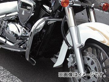キジマ バンパー フロント スズキ イントルーダークラシック 2009年〜 メッキ 405-222 2輪の通販は