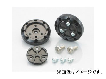 2輪 キタコ サイドマーカープレートSET ブラックアルマイト 557-0415010 入数：2ヶ1SET JAN：4990852087501 ヤマハ シグナスX（FI車） 1YP1/2
