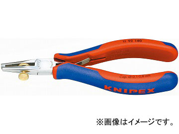 クニペックス/KNIPEX エレクトロニクスワイヤーストリッパー 品番：1192-140 JAN：4003773016908