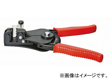 クニペックス/KNIPEX ワイヤーストリッパー 品番：1221-180 形状刃付き JAN：4003773029816