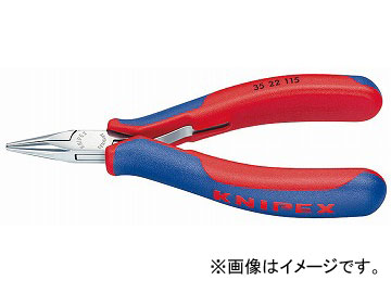 クニペックス/KNIPEX エレクトロニクスプライヤー 品番：3522-115 JAN：4003773013907