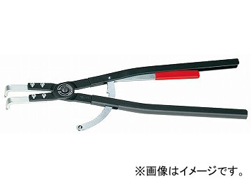 クニペックス/KNIPEX 穴用スナップリングプライヤー 曲 品番：4420-J51 JAN：4003773024958