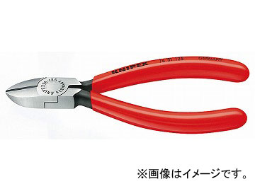 クニペックス/KNIPEX エレクトロニクスニッパー 品番：7601-125 JAN：4003773018490