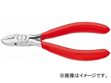 クニペックス/KNIPEX エレクトロニクスニッパー 品番：7711-115 JAN：4003773018629