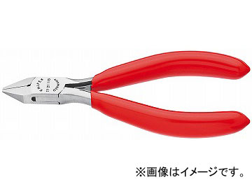 クニペックス/KNIPEX エレクトロニクスニッパー 品番：7721-130 JAN：4003773018667 6,271円