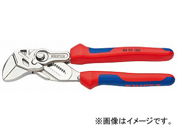クニペックス/KNIPEX プライヤーレンチ 品番：8605-180 JAN：4003773047162