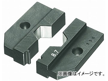 クニペックス/KNIPEX クリンピングシステムプライヤー(9743-200)用圧着ダイス 品番：9749-87 JAN：4003773043331