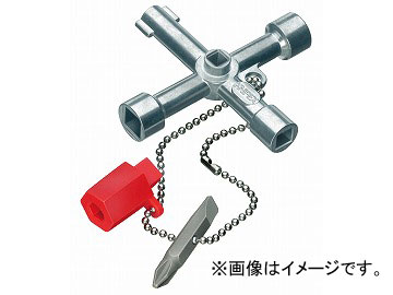 クニペックス/KNIPEX コントロールキャビネットキー 品番：001103 JAN：4003773041658