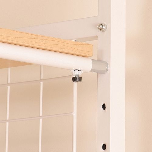 弘益 伸縮ラック ナチュラル STR-5018(NA)の通販は