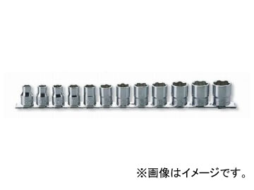 コーケン/Koken 3/8”（9.5mm） サーフェイスソケット レールセット 12ヶ組 RS3410M/12