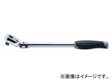 コーケン/Koken 3/8”（9.5mm） プッシュボタン式首振りラチェットハンドル（ロック付） 3774JBL｜au PAY マーケット